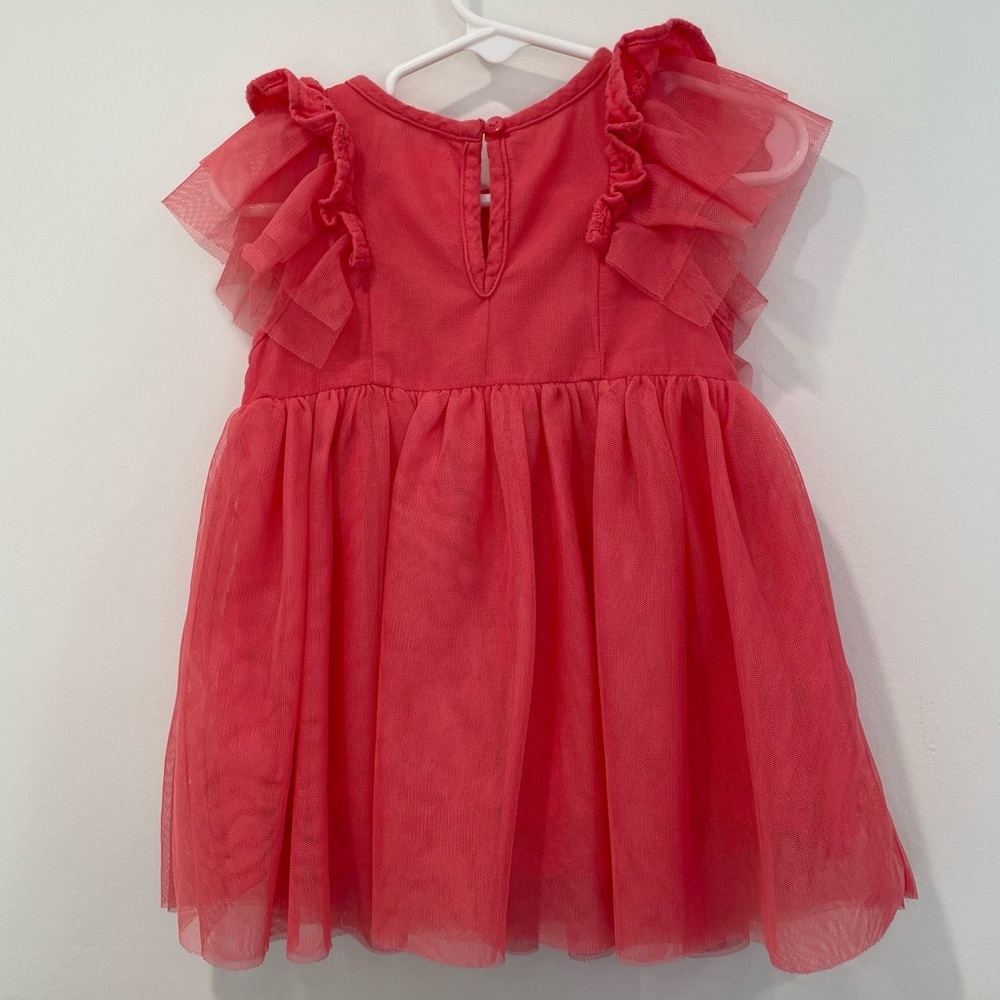 KIDS: Cat & Jack Polka Dots Tulle Dress - Picture 3 of 5